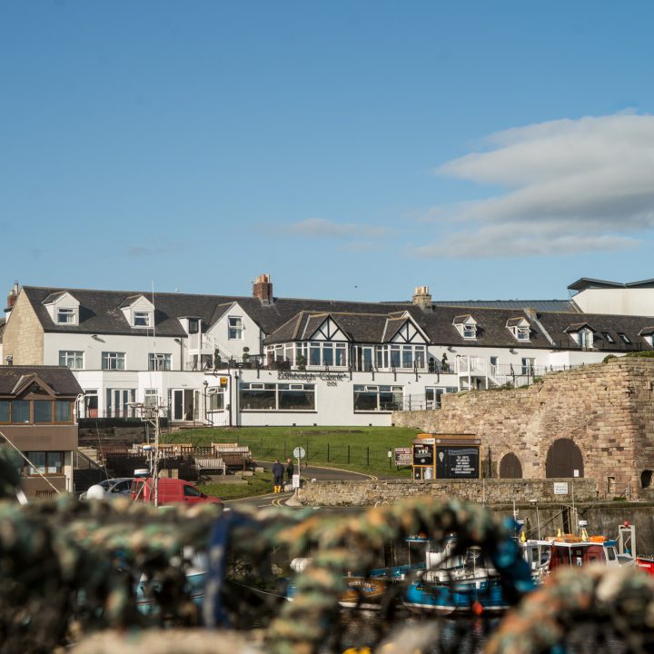 The Bamburgh Castle in Seahouses